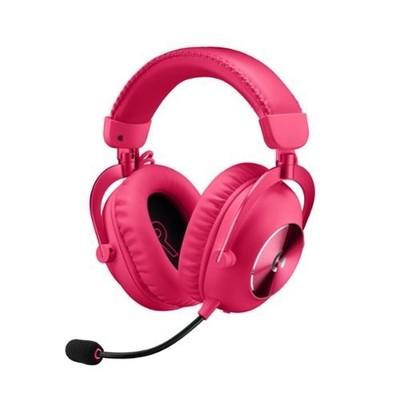 Logitech - PRO X 2 LIGHTSPEED Wireless Gaming Headset - Magenta