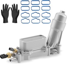 926-876 926-959 Upgraded All Aluminum Engine Oil Filter Housing With Oil Cooler
