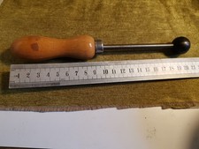 Large Ball Tool, 22 Mm Approx. Brushed Head, Beech Handle