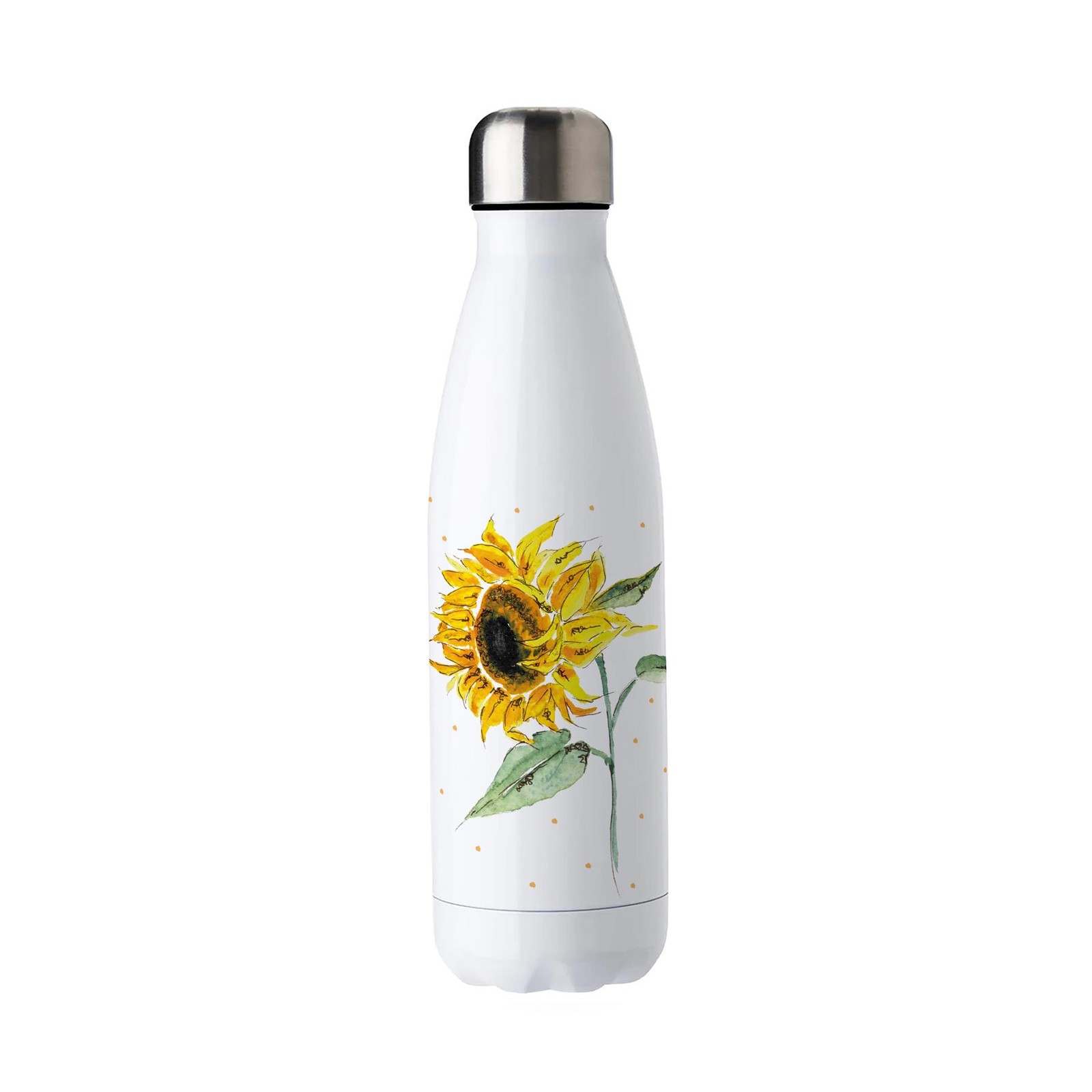 Sunflowers Stainless Steel Water Bottle - Dotty Bright Floral Presents