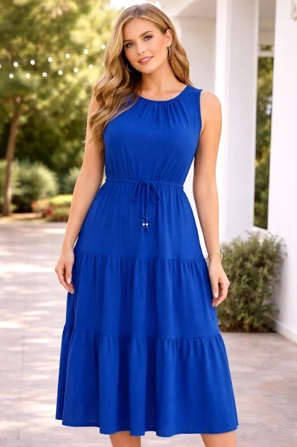 day glow satin a-line short dress Day Glow Satin A-Line Short Dress main image 1