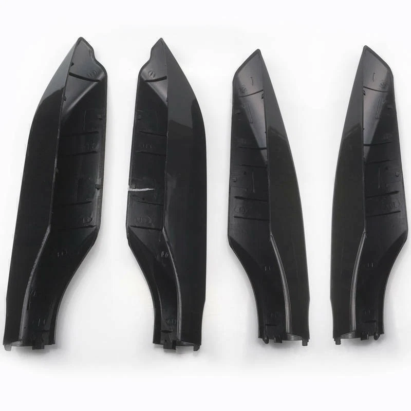 4pcs Roof Rack Rail End Cover Caps For Toyota Land Cruiser FJ150 2010-2018 Black - Image 3 of 4