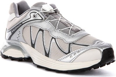 Salomon XT-Whisper Fast Lacing Extra Grip Damen Sneaker Silber UK 4 - 6
