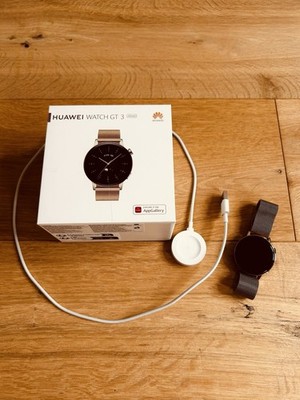 Huawei Watch GT 3 Elegant Edition 42mm Gehäuse Gliederarmband - Gold Edelstahl
