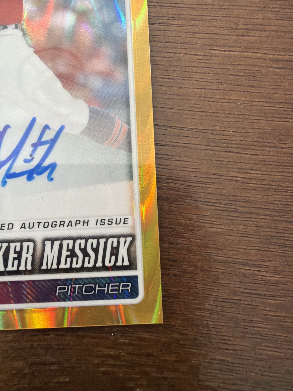Topps Chrome Baseball 2026 Parker Messick Rookie Auto Gold /50 view 4