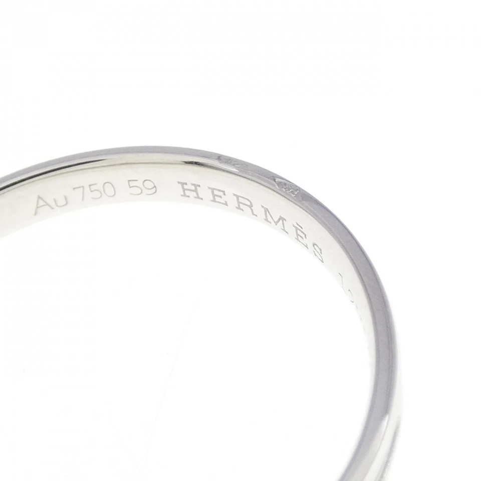 Anillo auténtico HERMES 750WG #260-007-890-3630 Foto 3 de 4