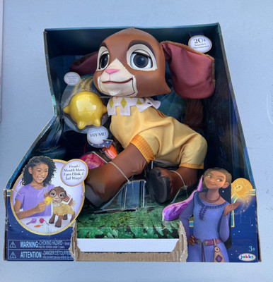 Disney Wish Magical Moving & Talking Valentino 12-Inch Large Doll