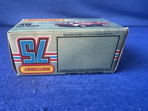 Matchbox Superfast Vintage Lesney Red Rider #48 In Original Box Looks Brand New - Picture 3 of 11