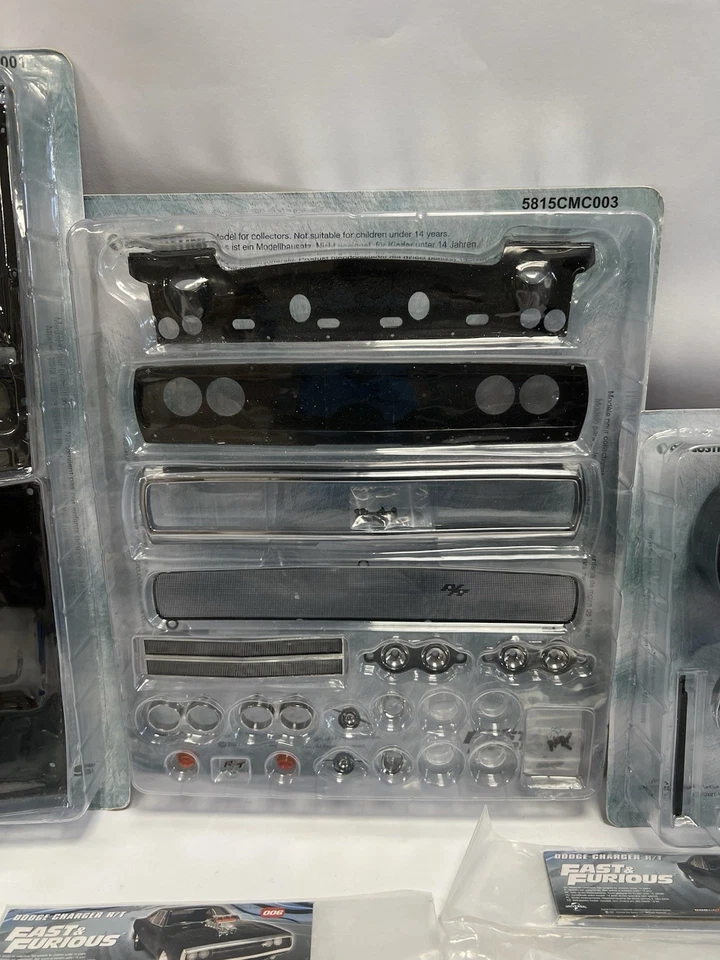 FANHOME 1/8 BUILD YOUR OWN DODGE CHARGER R/T THE FAST AND FURIOUS Issues 1-6 Lot - Image 4 of 4