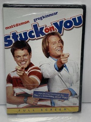 Stuck on You (DVD 2004 Full Screen) Matt Damon Greg Kinnear NEW Factory Sealed