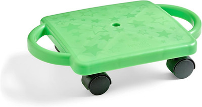 Green Plane Glider Scooter Board, Floor Scooter Board