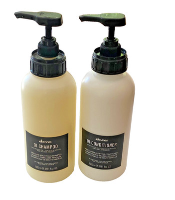 Davines OI shampoo & conditioner professional salon size with pumps inc