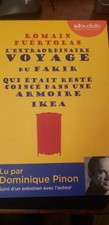 Livres Audio  - L'extraordinaire Voyage Du Fakir Qui Était Resté Coincé Dans Une
