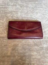 Vintage Rolf Cowhide Leather Wallet Long with Coin Purse