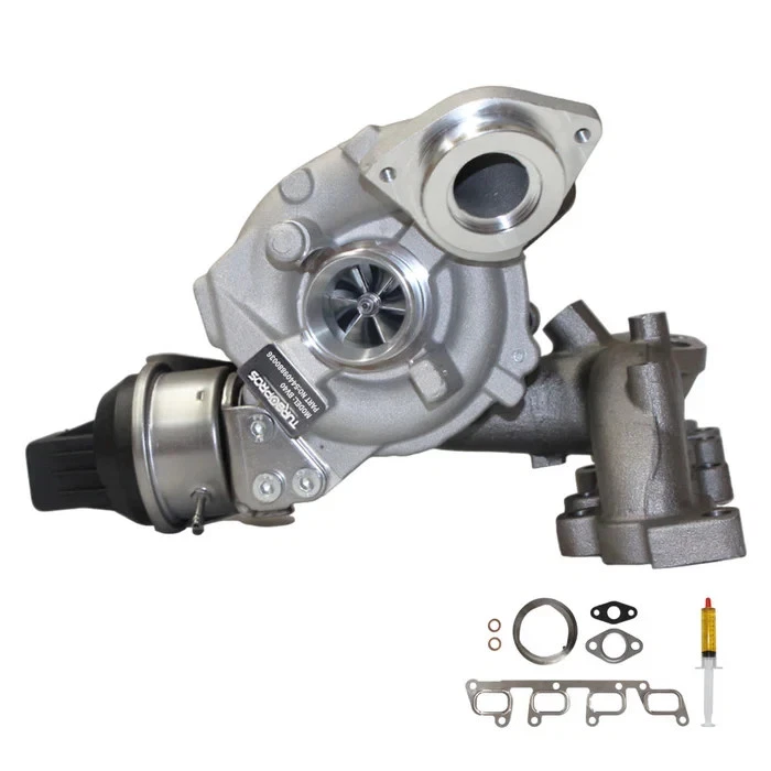 Cargador turbo Billet actualizado para Volkswagen Passat 2,0 L 2009 en adelante Foto 2 de 4