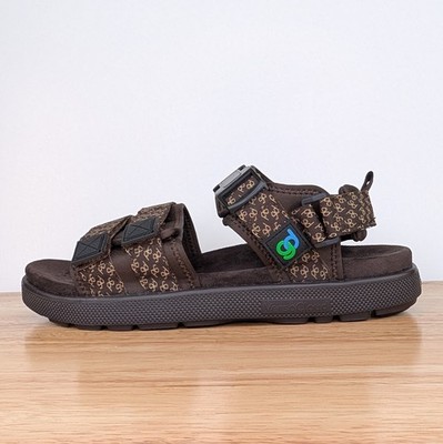 Gravity Defyer Versocloud Cafe Shoes Mens Sz 12 Brown Sandals Strappy Open Toe 