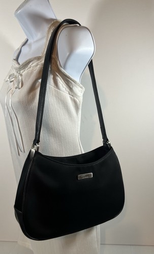 Liz Claiborne Womens Black Purse Shoulder Bag - Picture 2 of 11