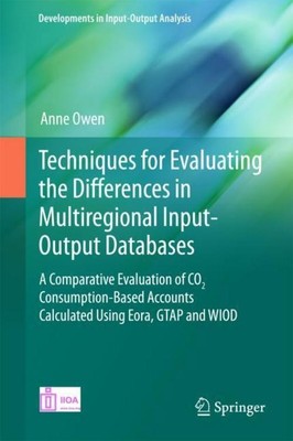 Techniques for Evaluating the Differences in Multiregional Input-Output Database