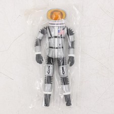 Vintage Leadworks Major Matt Mason 6" Bendable Astronaut Silver Suit Sealed