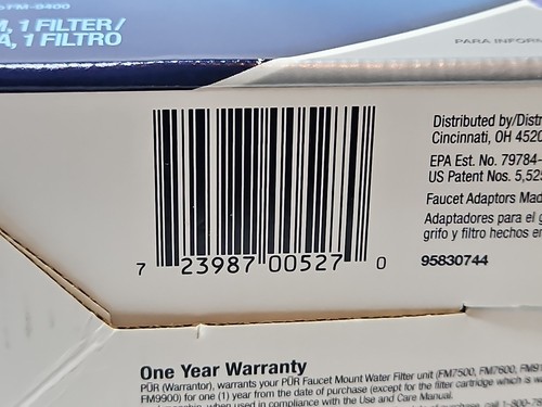 PUR FM-9400 AdvancedPlus Water Filtration Filter - Chrome - Picture 8 of 9