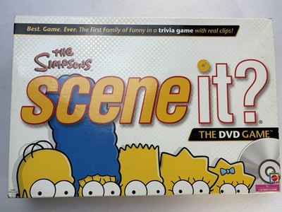 Screenlife The Simpsons Scene It? DVD Trivia Game Movie & TV Theme Complete