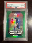 2024 Prizm Drake Maye (RC) Emergent Green Prizm #4 PSA GEM MINT 10