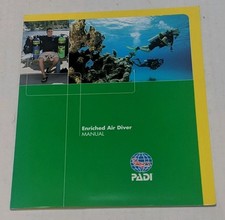 PADI SCUBA Diving Enriched Air Diver Manual N...