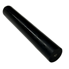 Coffee Grounds Knock Bar For Waste Drawer / Bin, Black Polyurethane Plastic