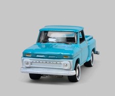 1965 Chevy Stepside Pickup Truck Rare Collectible Diecast Model 164 Blue Loose 1965 Chevy Stepside Pickup Truck Rare Collectible Diecast Model 164 Blue Loose
