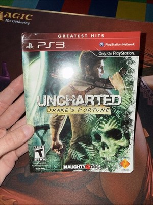 Uncharted Drake's Fortune (Sony PlayStation 3 - PS3) Cardboard Sleeve BRAND NEW