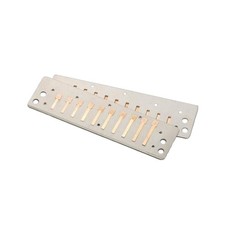 Suzuki 10-Hole Harmonica Manji M-20 B Key Replacement Reed Plate Reed Plate On