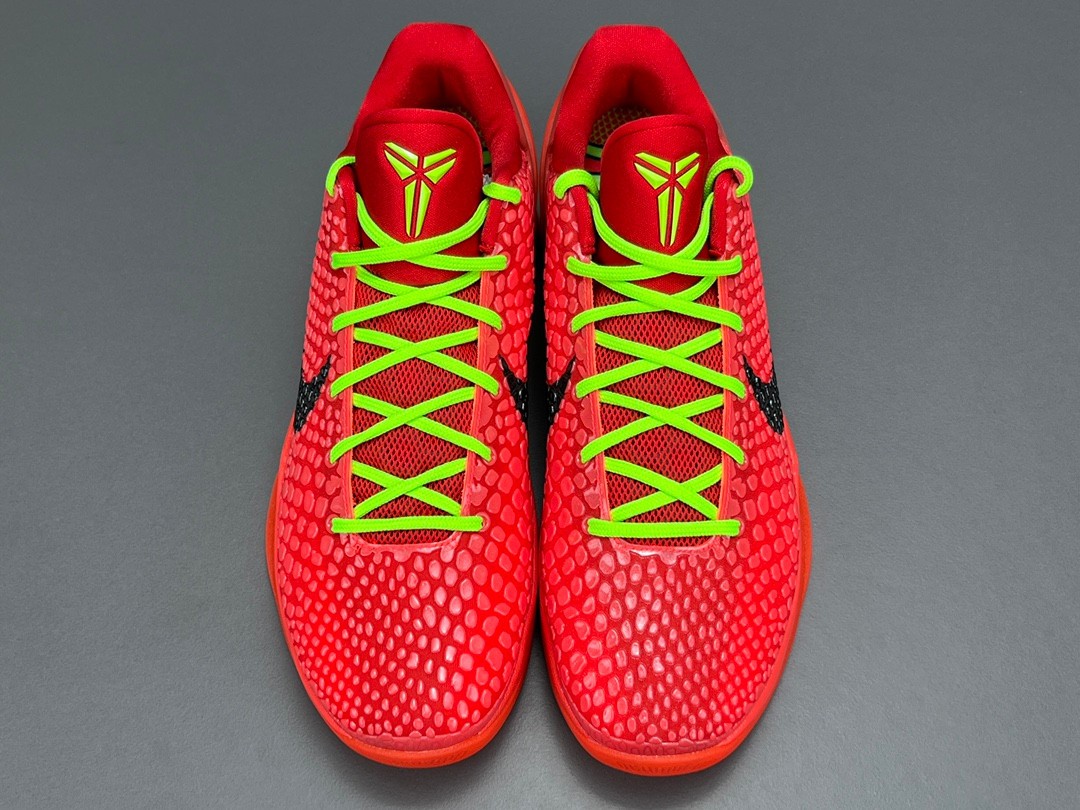 New KoBe6 Protro Reverse Grinch Men's Basketball Sneakers FV4921-600