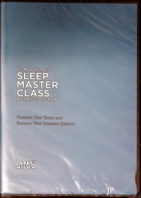 Dr. Mark Hyman's SLEEP MASTER CLASS MP3 AUDIO CD-ROM 2021 Sleep Guidance