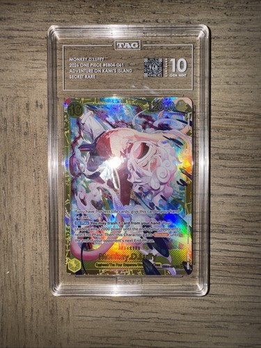 Monkey.D.Luffy graded TAG 10 for sale on eBay