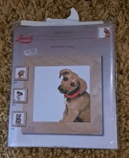 Lanarte Counted Cross Stitch Kit - Adorable Puppy 35081 NEW AND SEALED 