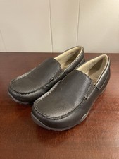 The Children  s Place Boy's Cushioned Slip On Dress Shoes Dark Brown Size 1