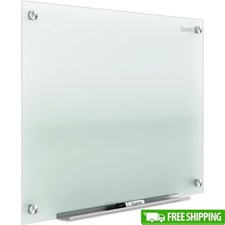 Glass Whiteboard Wall Mount Durable Clean Erase Easy Installation Office School