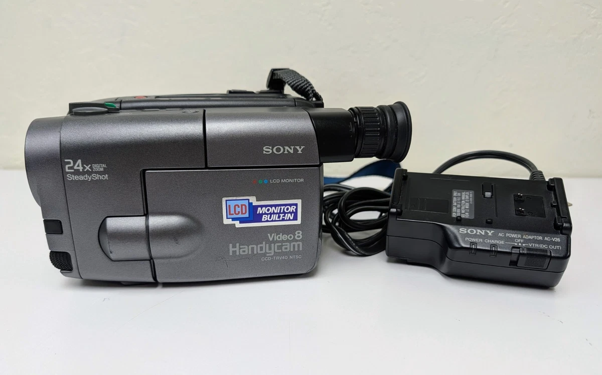 SONY VideoHi8Handycam CCD-TRV126 ① SONY VideoHi8Handycam CCD-TRV126 ⑧ Sony Video 8 Handycam Ccd for