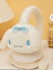 Nuevas orejeras difusas con orejas talla Sanrio Cinnamoroll para niños