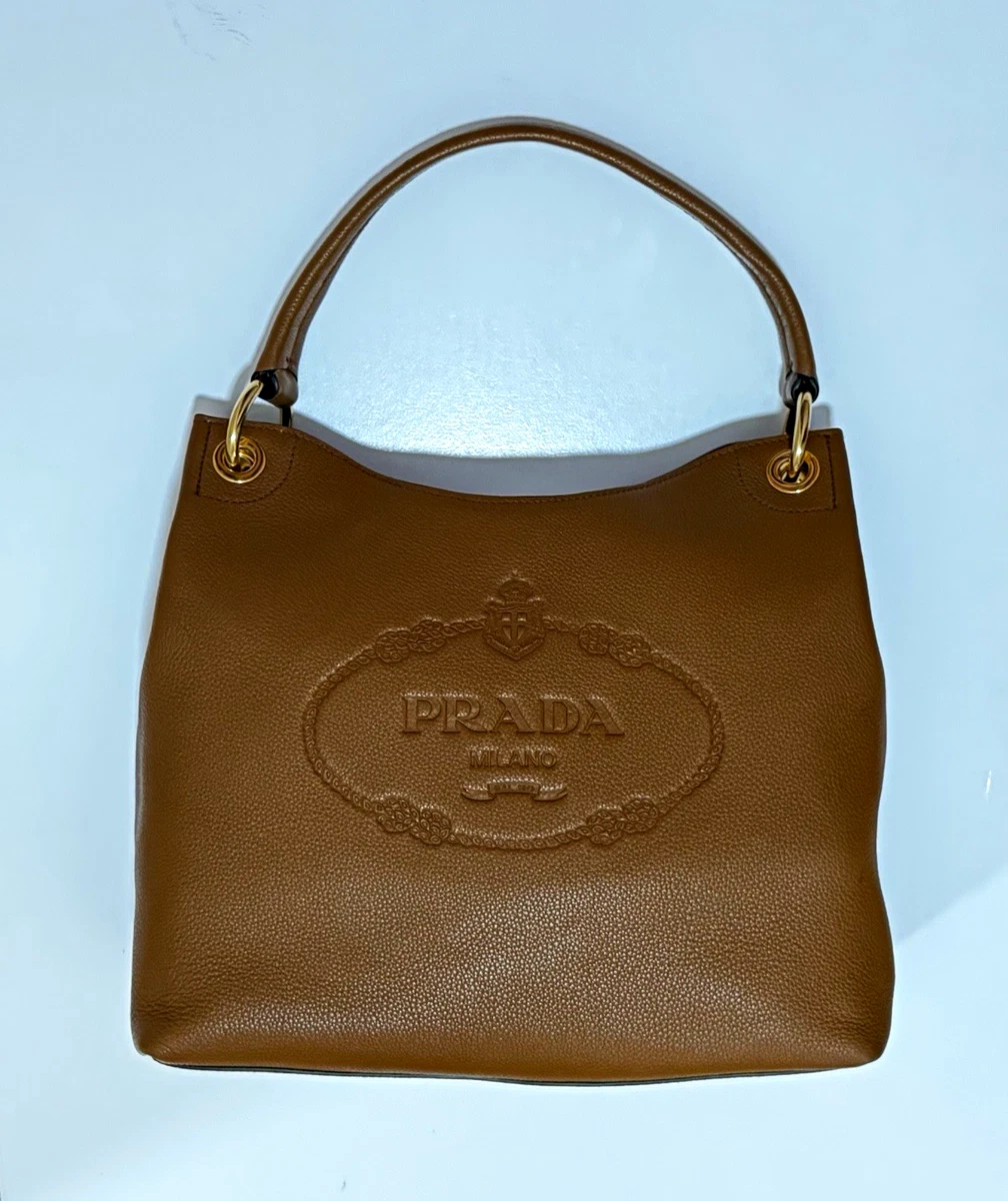 バッグ archive PRADA brown leather shoulder bag PRADA Brown Leather Shoulder Bags for Women for sale | eBay