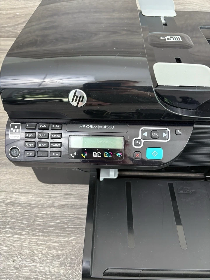 HP Officejet 4500 Printer G510n Wireless Inkjet All In One Print With Paper Tray - Image 3 of 4