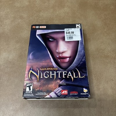 Guild Wars: Nightfall - PC - Video Game W/ Poster, Map And Key Card CIB