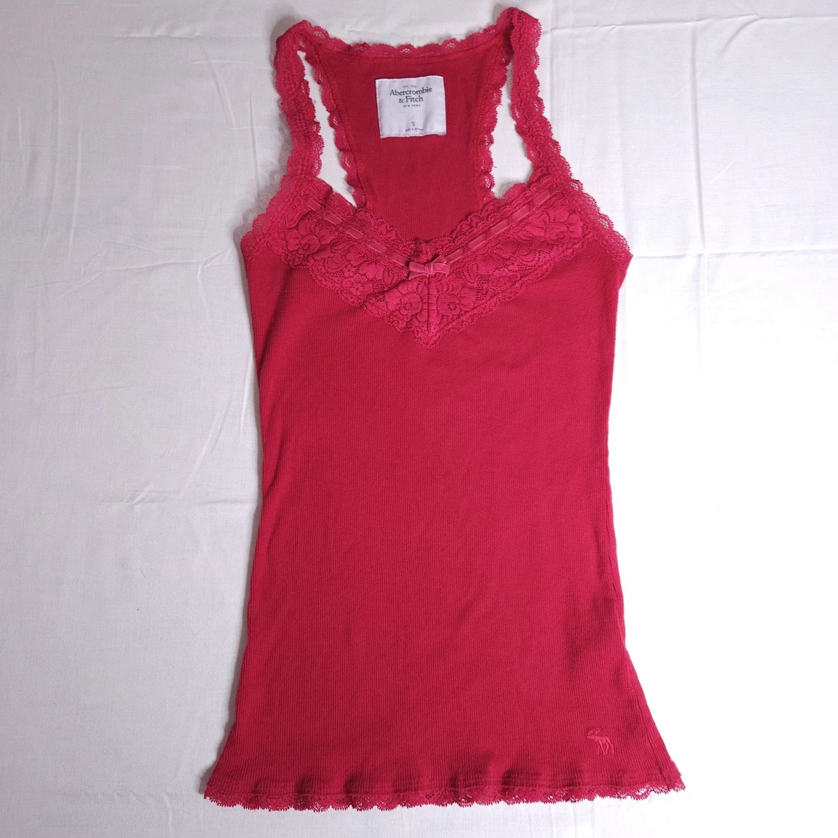 トップス vintage Abercrombie&Fitch camisole XS Abercrombie & Fitch Lace Tank Tops for Women for sale - eBay