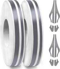 Spurtar Car Pinstripe Tape, Pinstriping Automotive Vinyl Thin Fine gray 