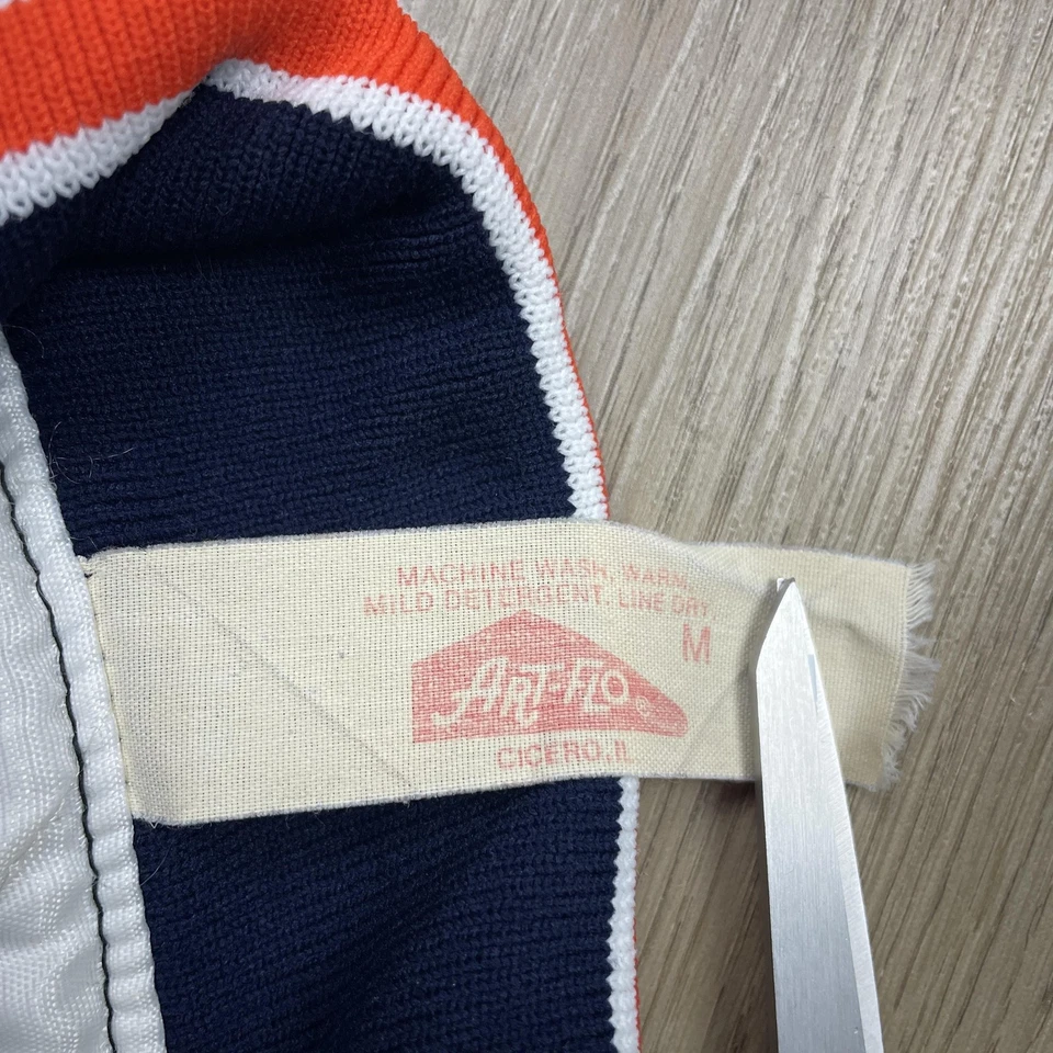 Vintage Naperville North Volleyball Jacket Mens Medium NCAA Basketball 80s - Image 4 of 4