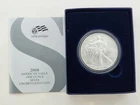 2008-W Burnished American Silver Eagle, OGP