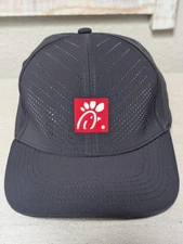 Chik Fil A Team Hat OS Snap Back Grey Nylon NWT Chicken Sandwich Fast Food 