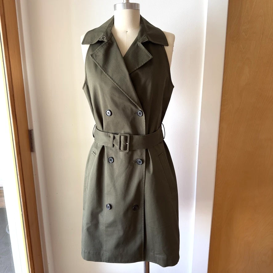 Cotton Sleeveless Wrap Dresses for sale | eBay