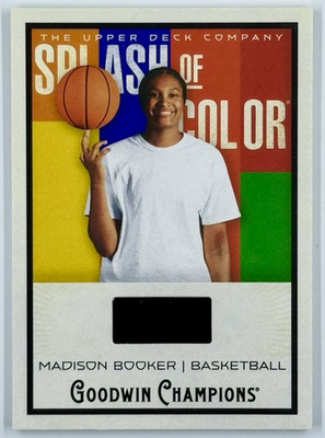 #ad 2025 Upper Deck Goodwin Champions Madison Booker #SM MB Rookie Splash of Color $9.95