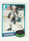 1980-81 TOPPS #232 ROB McCLANAHAN ROOKIE CARD, UNSCRATCHED, SABRES NRMT/MT